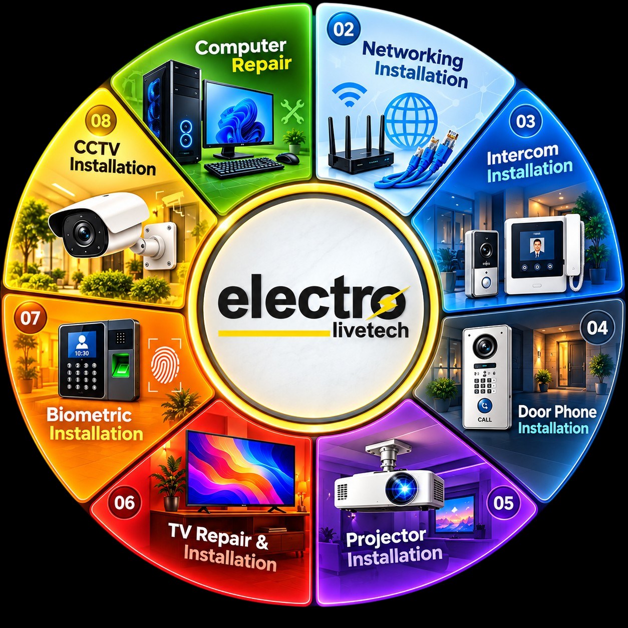 Doorstep Technical Services & Security Solutions in Bengaluru