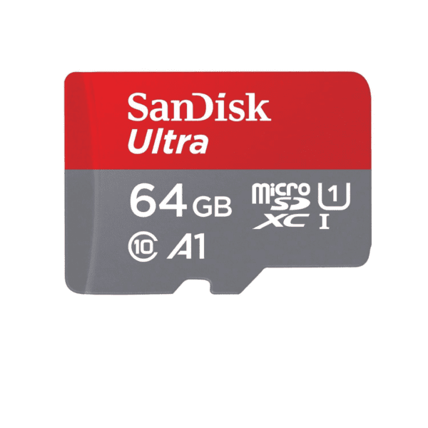 SanDisk Ultra 64GB microSDXC UHS-I Memory Card UHS-I, 140MB/s R,10 Y Warranty, for Smartphones