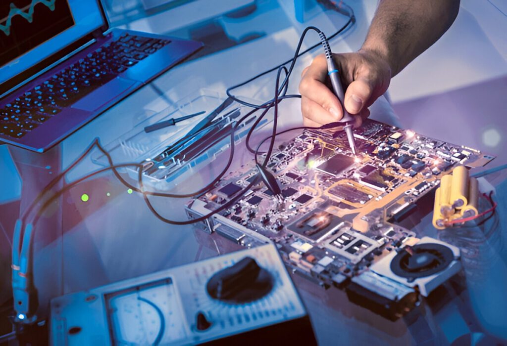 Professional computer and laptop repair services in Bangalore by Electro Live Tech technicians